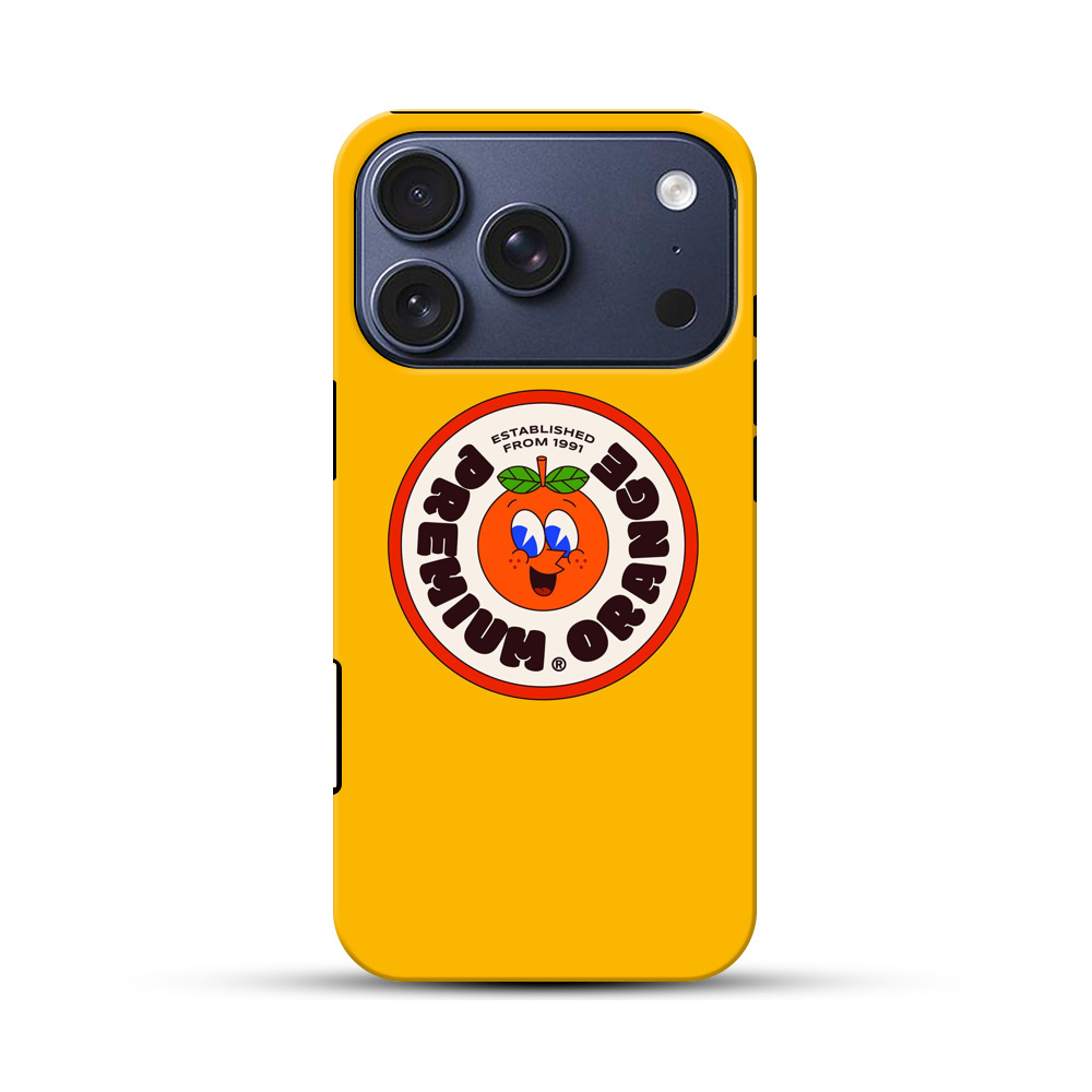 プレミアムオレンジ iPhone 17 Proオリジナルハ耐衝撃ケース