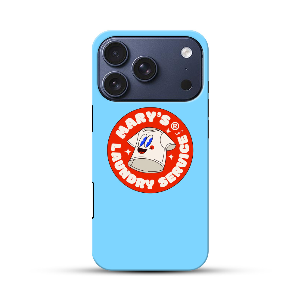 ランドリーサービスのロゴ iPhone 17 Proオリジナルハ耐衝撃ケース