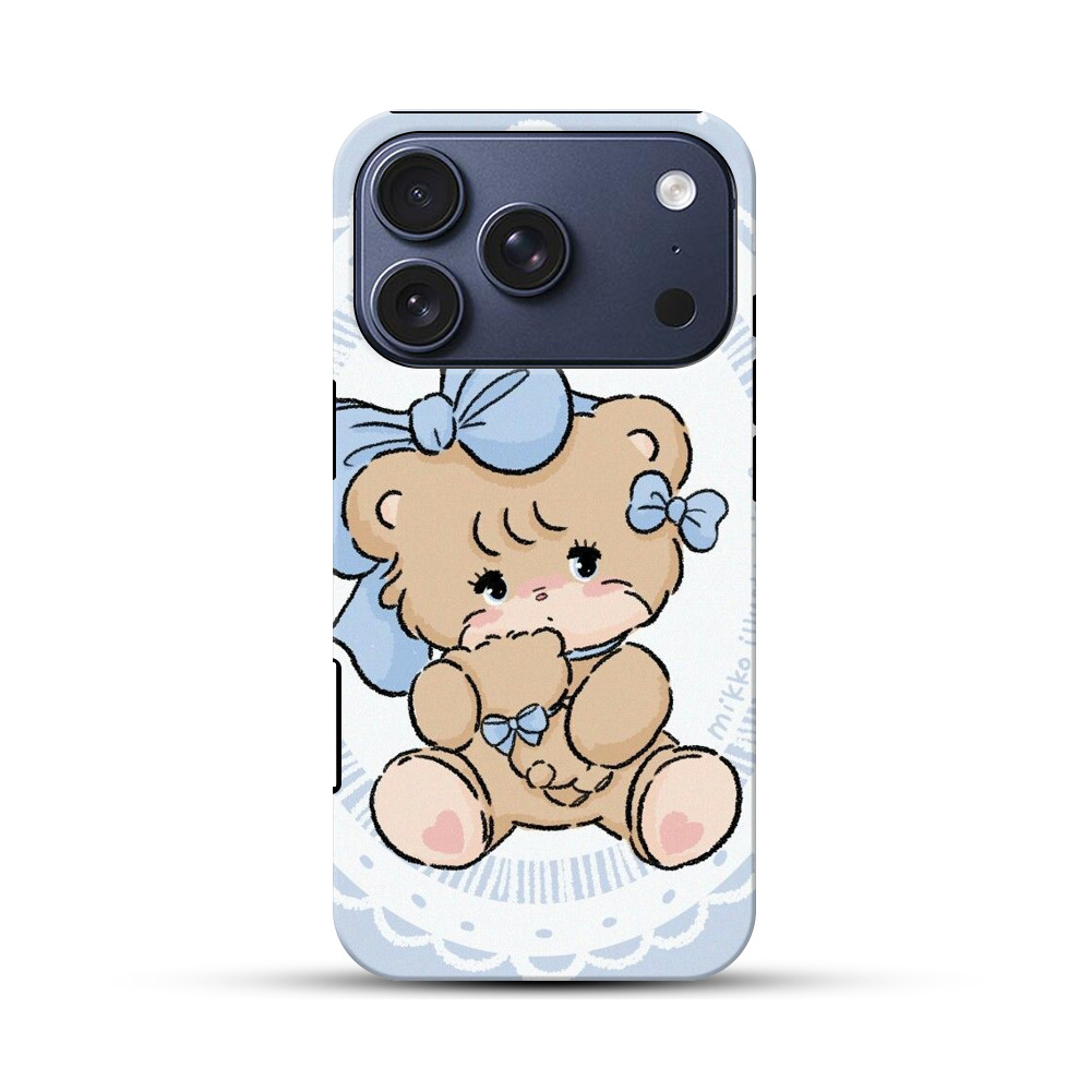 ラテのクマ iPhone 17 Proオリジナルハ耐衝撃ケース