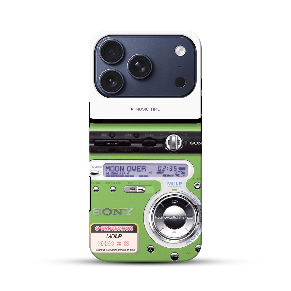 レトロカセットウォークマン iPhone 17 Proオリジナルハ耐衝撃ケース