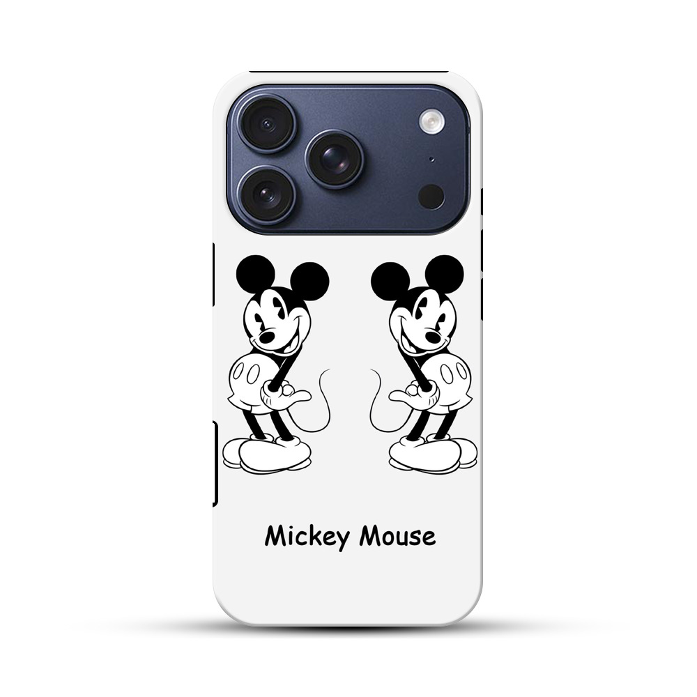 レトロミッキーマウス iPhone 17 Proオリジナルハ耐衝撃ケース