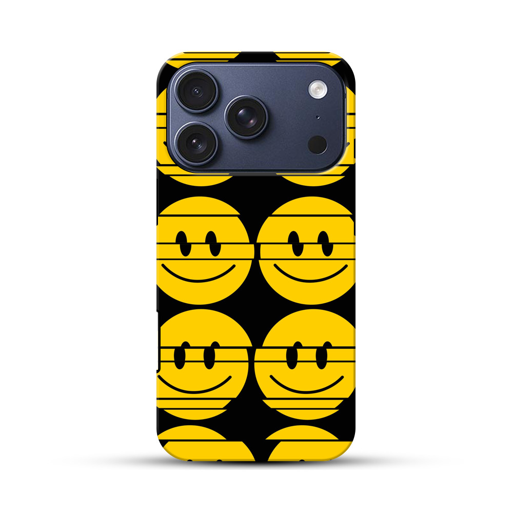 レトロなスマイリーフェイスのパターン cut-smiley レトロなスマイリーフェイスのパターン cut-smiley