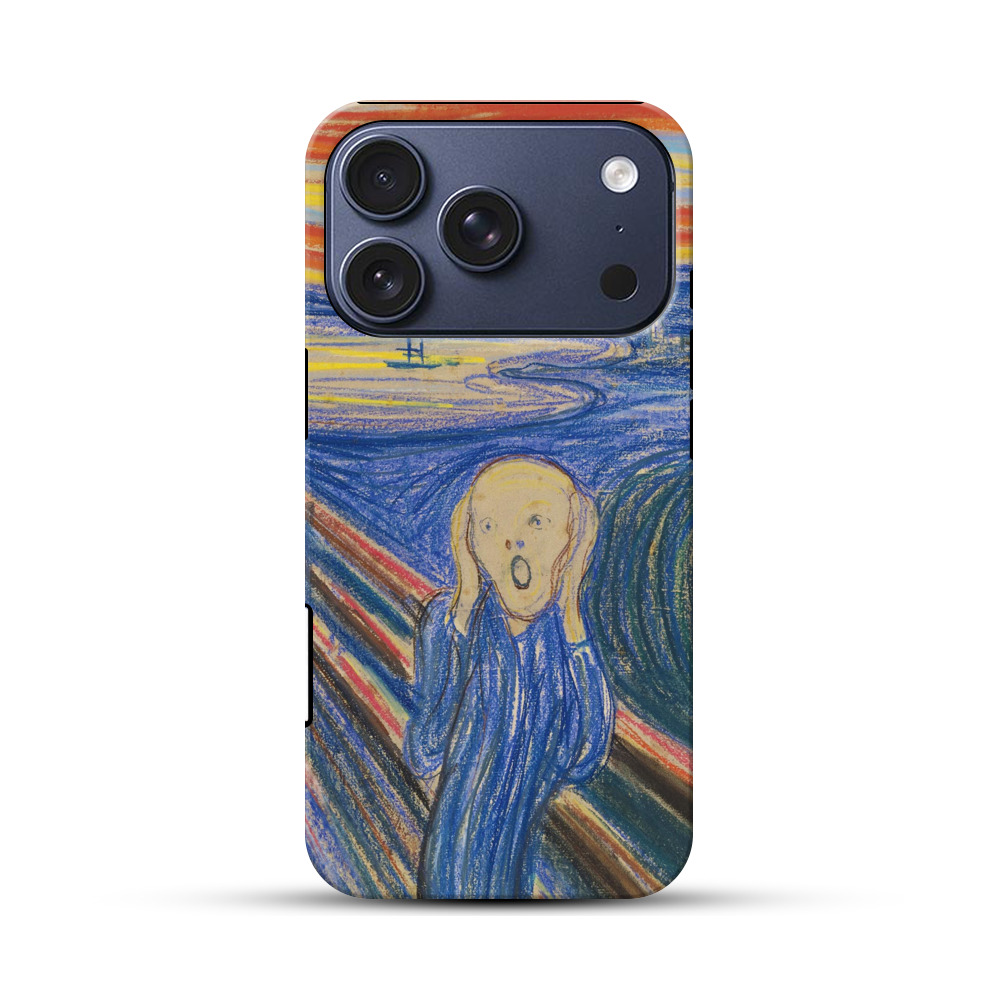 叫び（ムンクの絵） iPhone 17 Proオリジナルハ耐衝撃ケース
