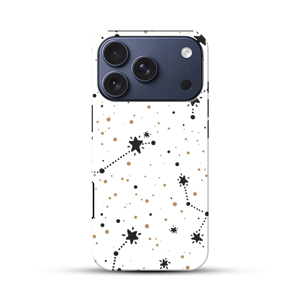 星座のパターン iPhone 17 Proオリジナルハ耐衝撃ケース