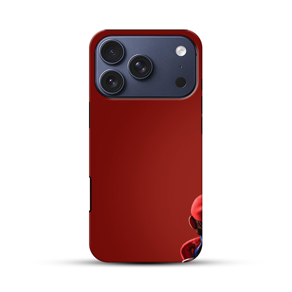 深紅の薔薇 iPhone 17 Proオリジナルハ耐衝撃ケース