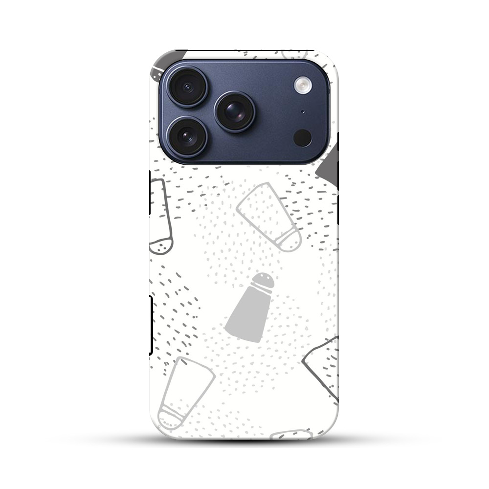 塩の容器のパターン iPhone 17 Proオリジナルハ耐衝撃ケース