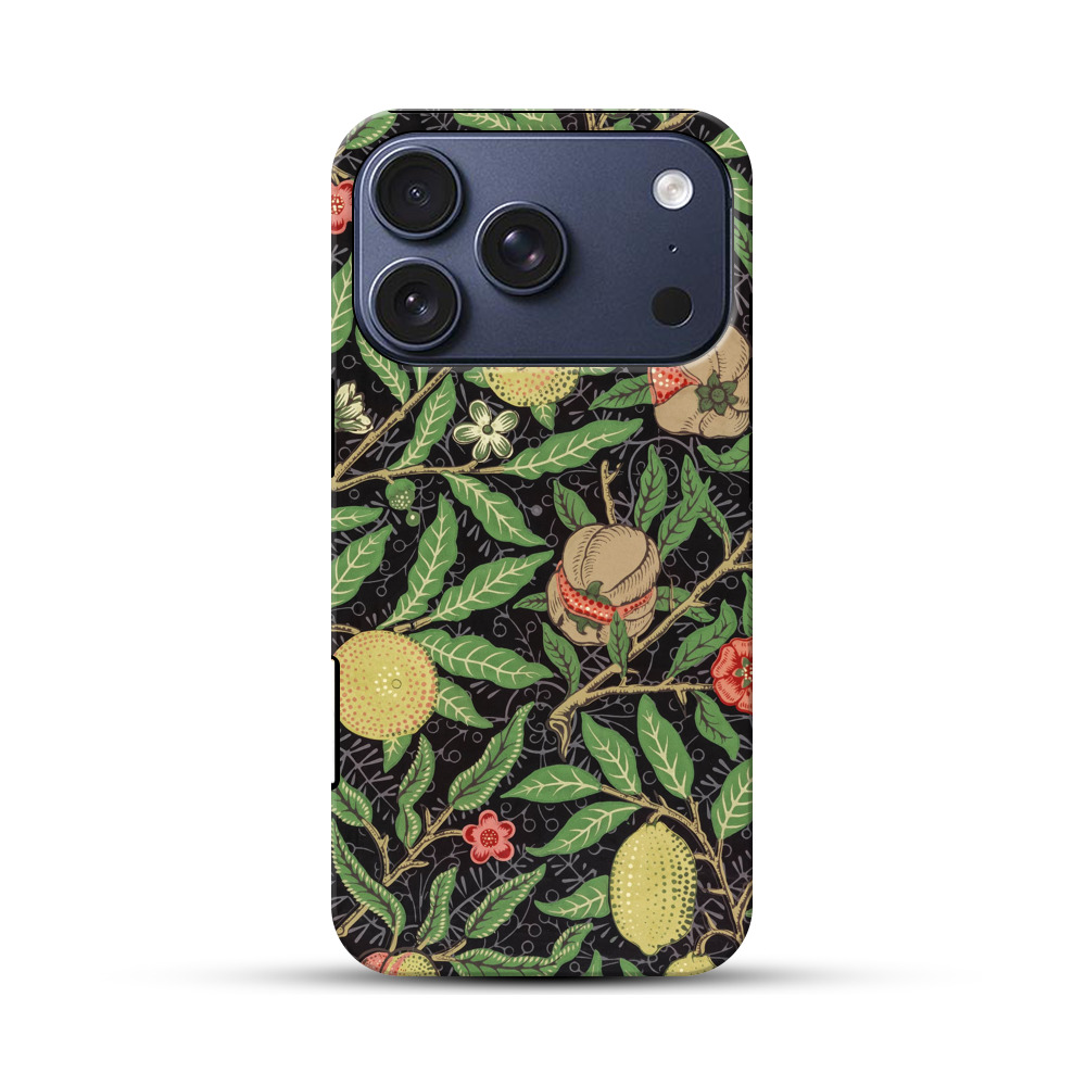 植物の模様 iPhone 17 Proオリジナルハ耐衝撃ケース