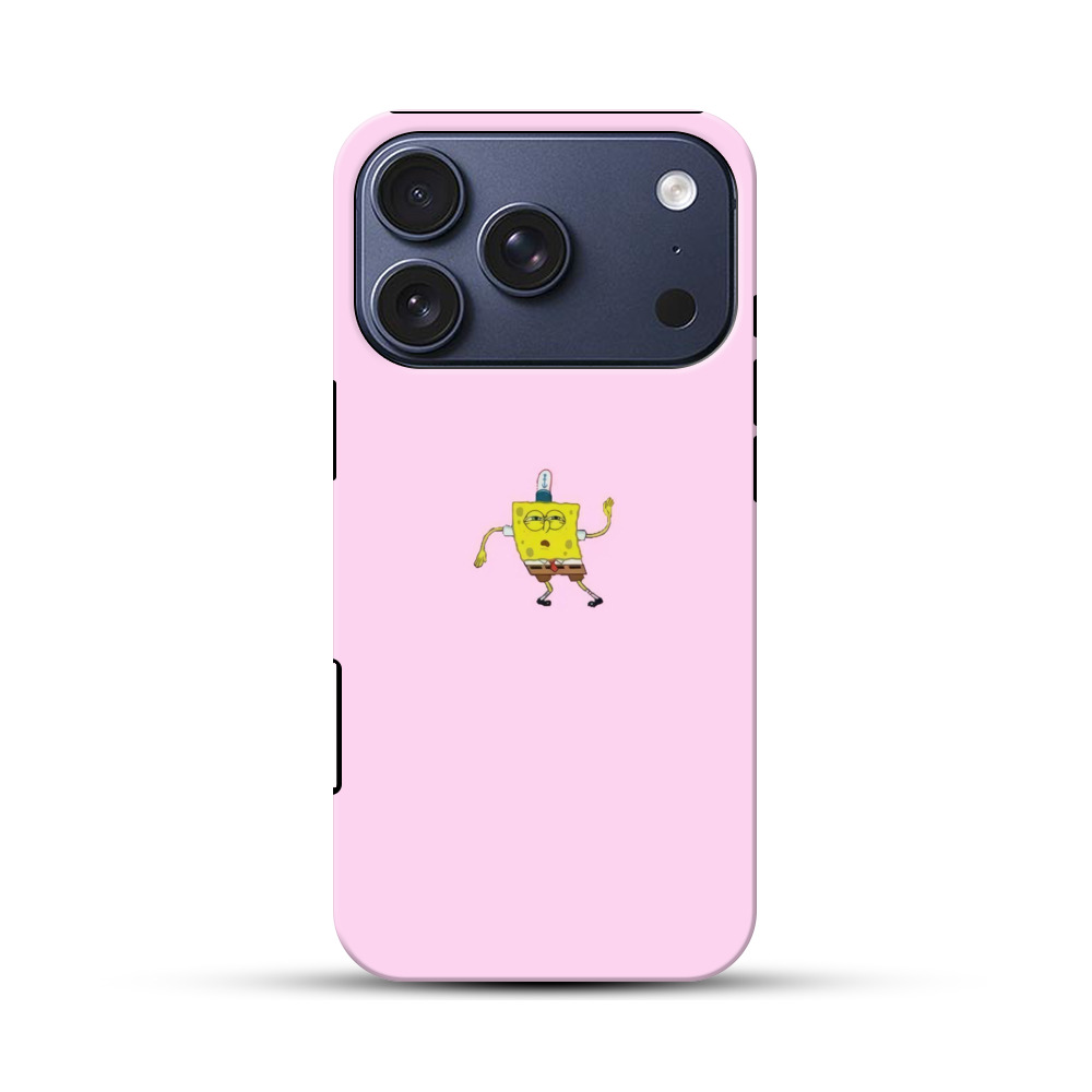 コミカルなスポンジボブ iPhone 17 Proオリジナルハ耐衝撃ケース