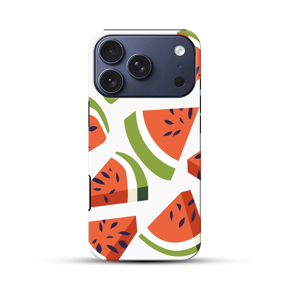 スイカのスライス iPhone 17 Proオリジナルハ耐衝撃ケース