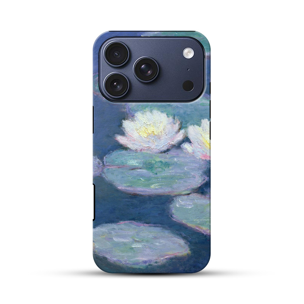 睡蓮の絵画 iPhone 17 Proオリジナルハ耐衝撃ケース