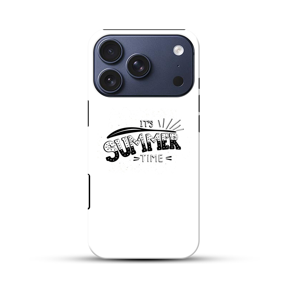 サマータイムのイラスト iPhone 17 Proオリジナルハ耐衝撃ケース