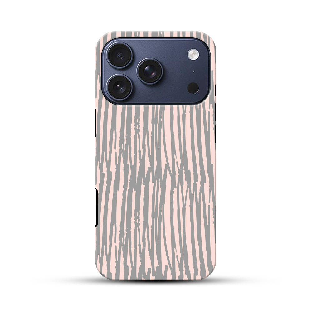 ストライプ模様 iPhone 17 Proオリジナルハ耐衝撃ケース