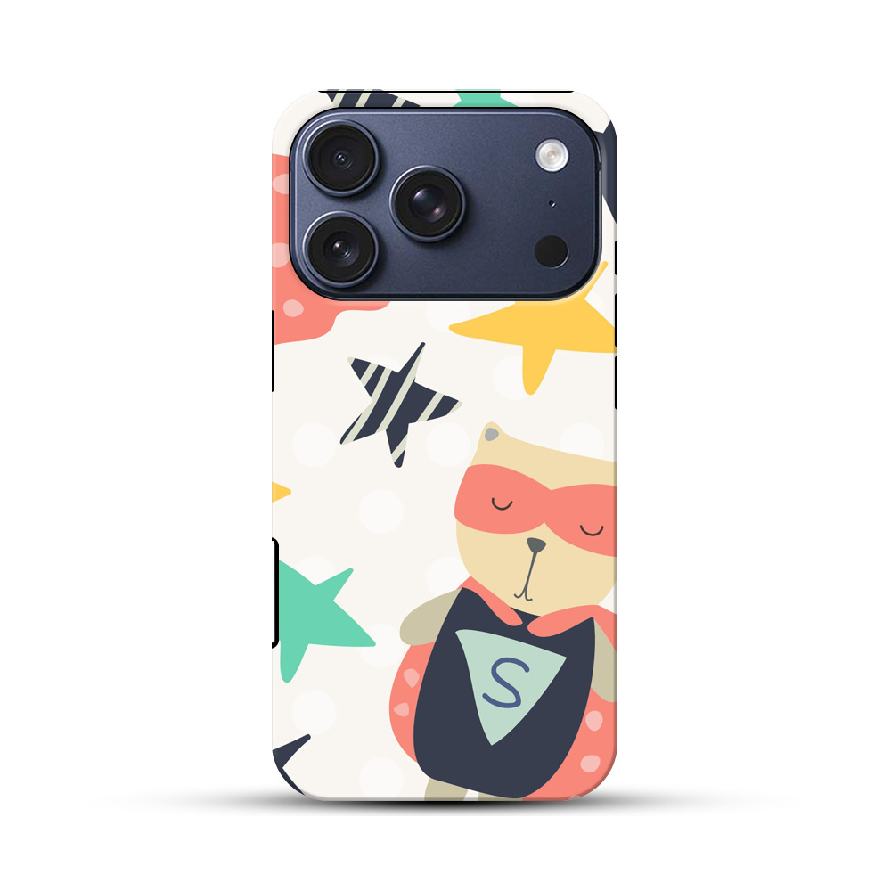 スーパーヒーローのリス iPhone 17 Proオリジナルハ耐衝撃ケース