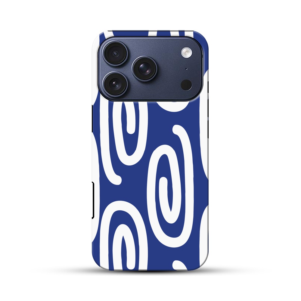 スワール模様 iPhone 17 Proオリジナルハ耐衝撃ケース