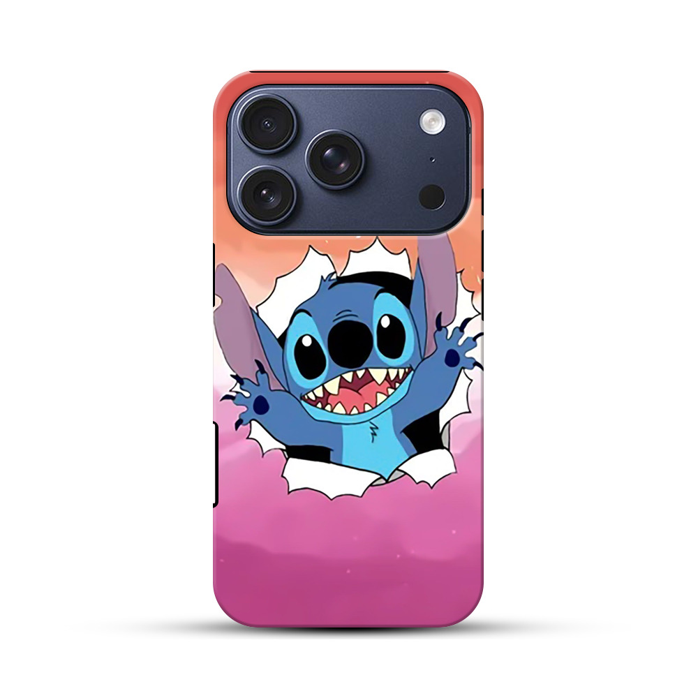 楽しそうなキャラクター iPhone 17 Proオリジナルハ耐衝撃ケース