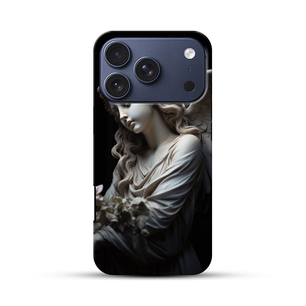 優雅な天使の像 iPhone 17 Proオリジナルハ耐衝撃ケース