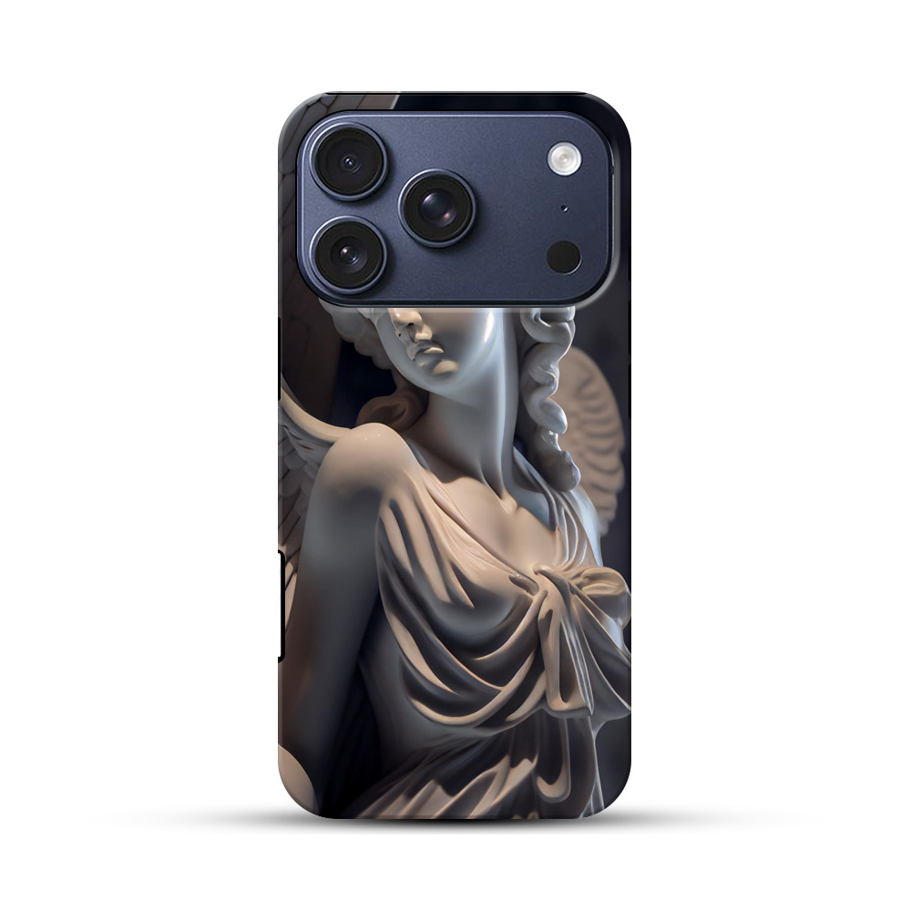 天使の彫刻 iPhone 17 Proオリジナルハ耐衝撃ケース