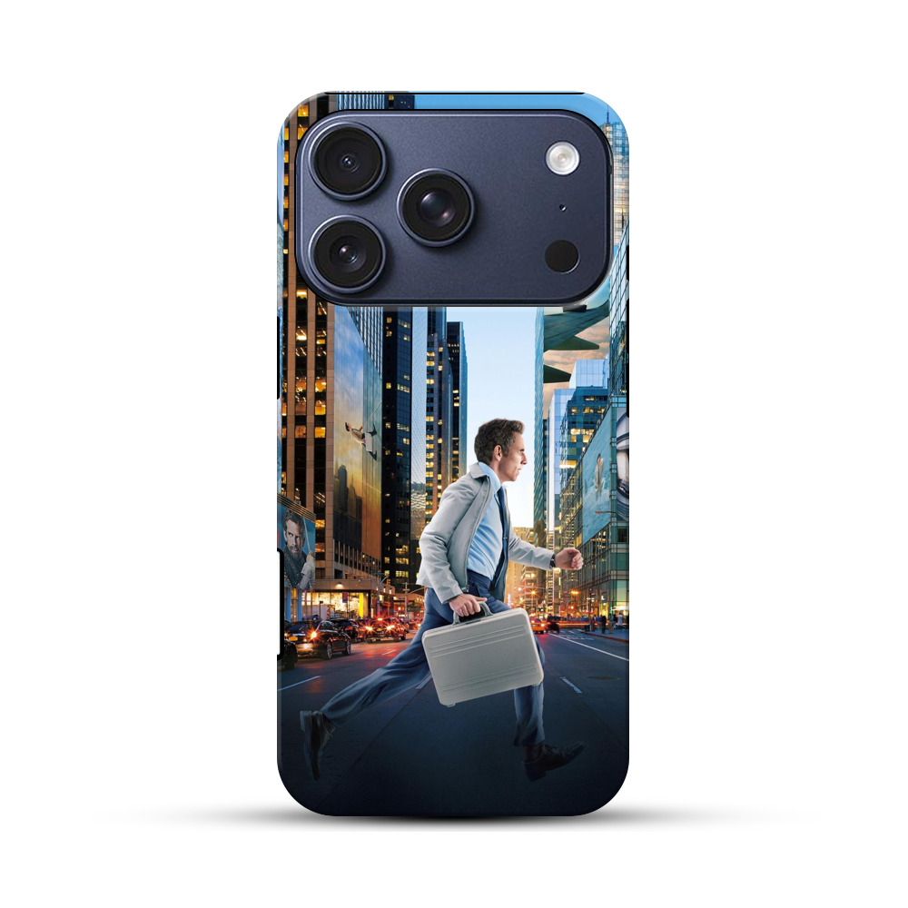 都会を駆けるビジネスマン iPhone 17 Proオリジナルハ耐衝撃ケース