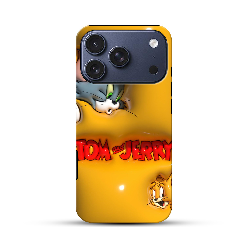 トムの顔アップ iPhone 17 Proオリジナルハ耐衝撃ケース