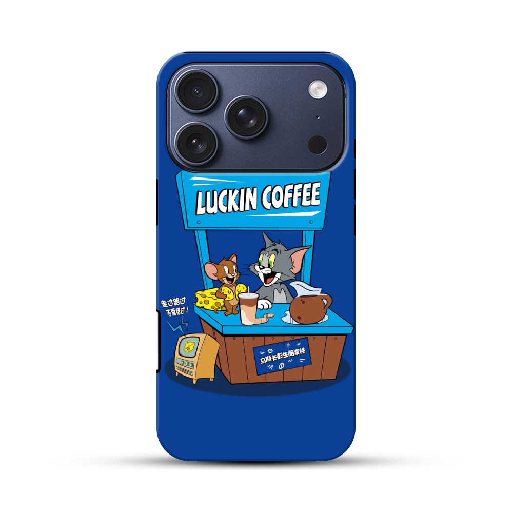 トムとジェリーカフェ iPhone 17 Proオリジナルハ耐衝撃ケース