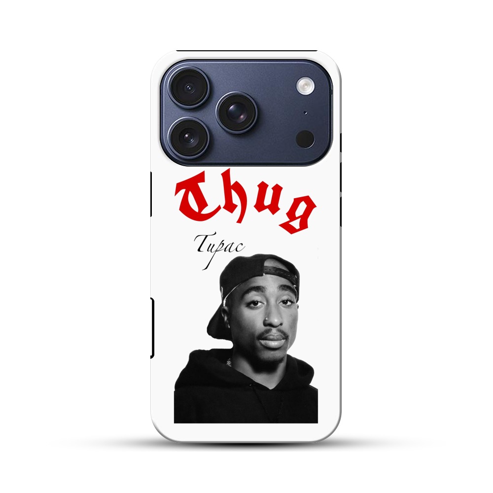 トゥパック・シャクール iPhone 17 Proオリジナルハ耐衝撃ケース