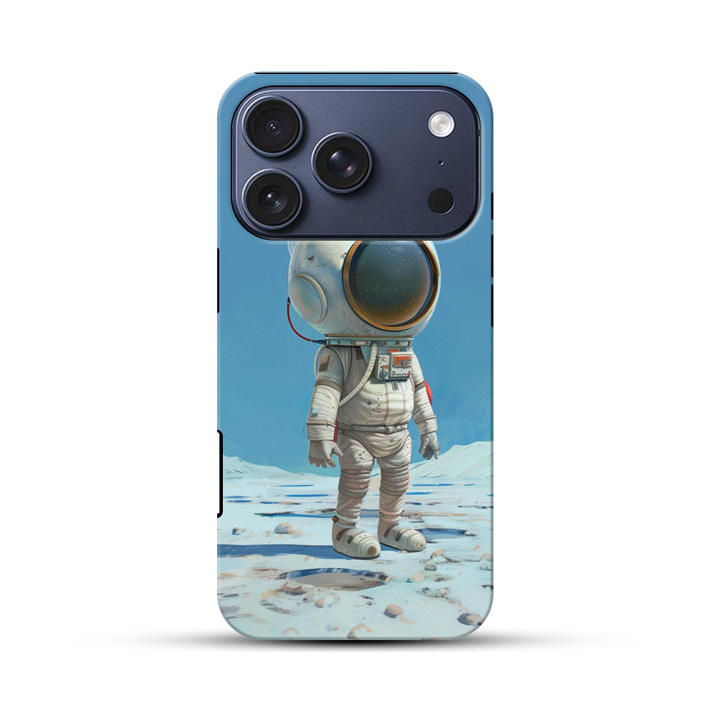 月面の宇宙飛行士 iPhone 17 Proオリジナルハ耐衝撃ケース