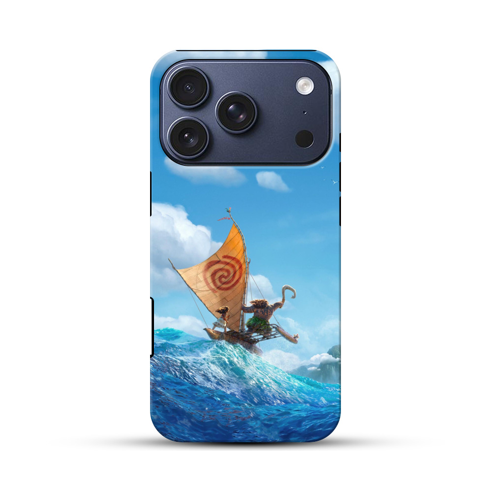 海を航海する伝統の帆船 iPhone 17 Proオリジナルハ耐衝撃ケース