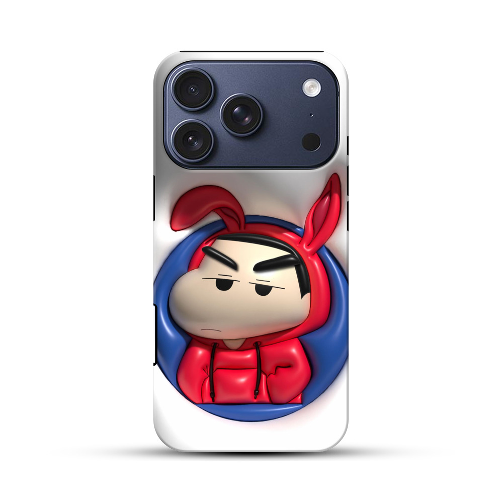 うさぎ耳フードのキャラ iPhone 17 Proオリジナルハ耐衝撃ケース