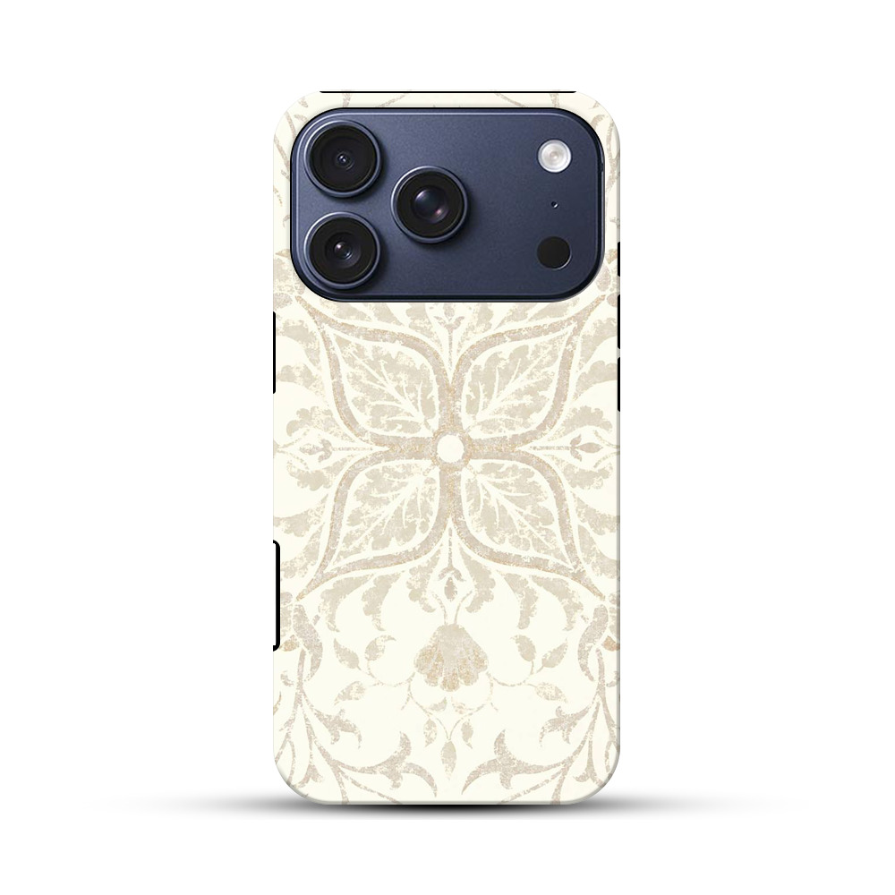 美しい花のパターン iPhone 17 Proオリジナルハ耐衝撃ケース