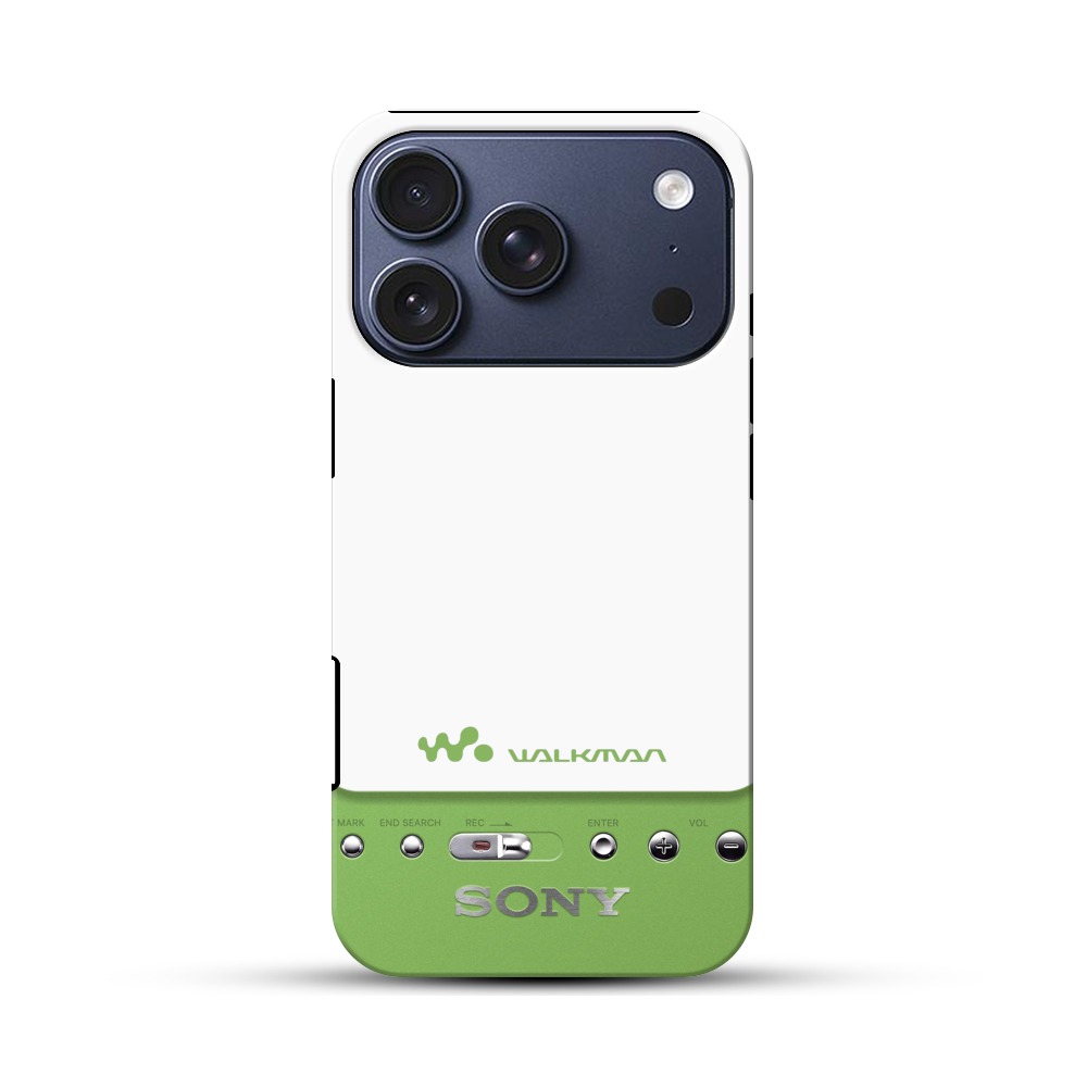 ウォークマンロゴデザイン iPhone 17 Proオリジナルハ耐衝撃ケース