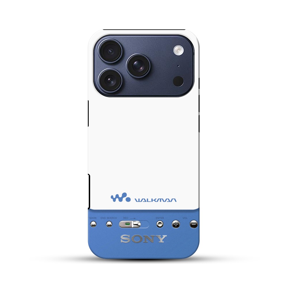 ウォークマンロゴ背景 iPhone 17 Proオリジナルハ耐衝撃ケース