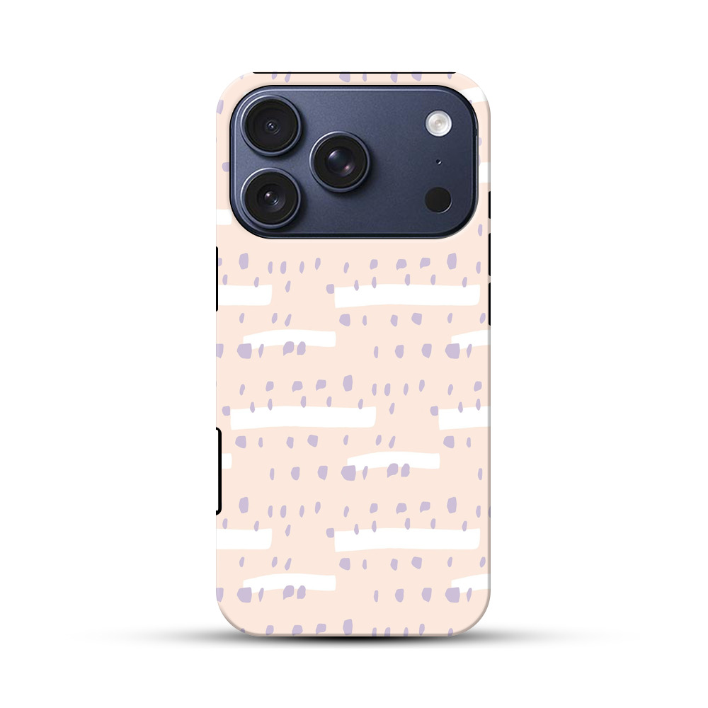 柔らかいパターン iPhone 17 Proオリジナルハ耐衝撃ケース