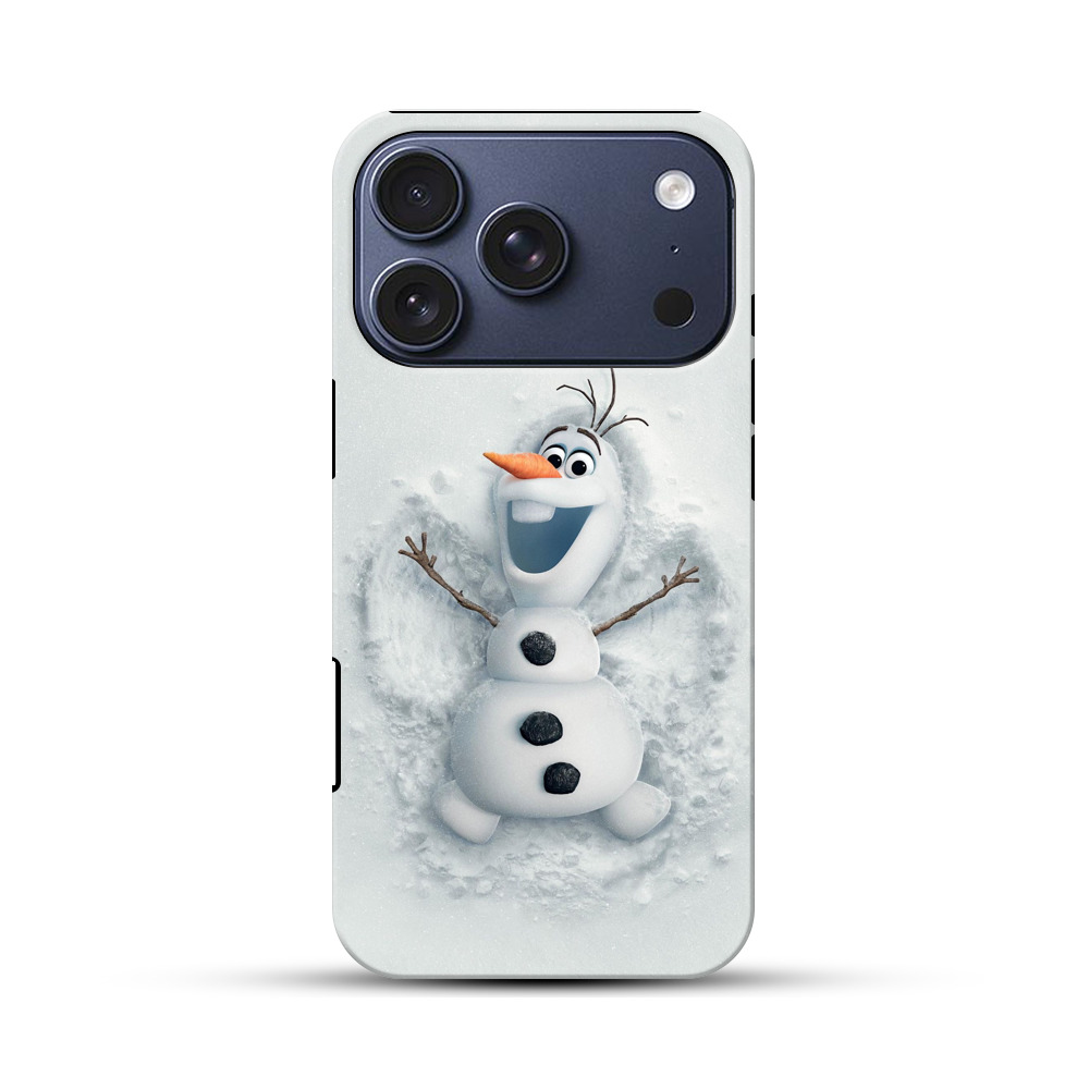 雪だるまオラフ iPhone 17 Proオリジナルハ耐衝撃ケース