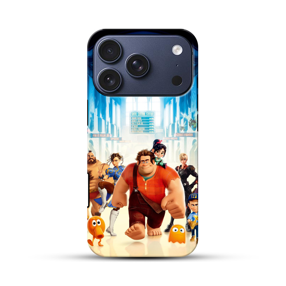 ディズニーキャラ集合 iPhone 17 Proオリジナルハ耐衝撃ケース