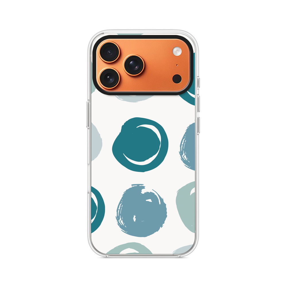 青いドット模様 brush-dots 青いドット模様 brush-dots