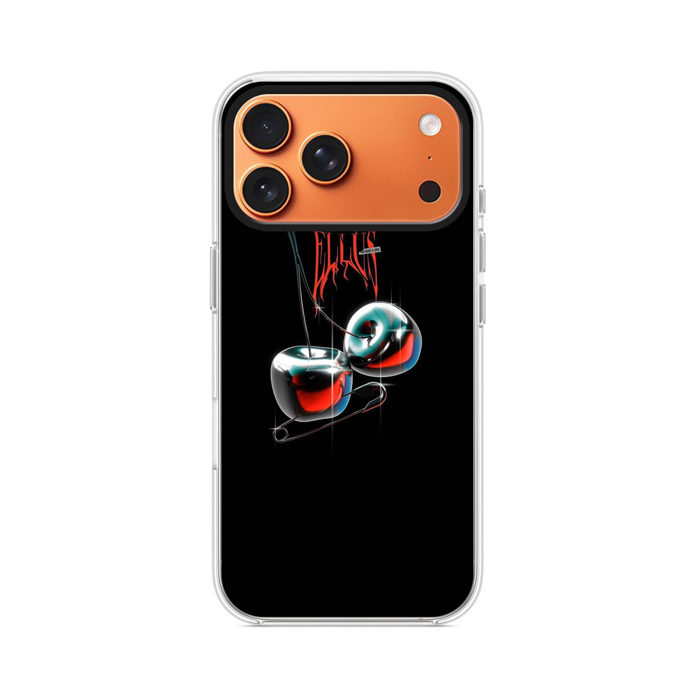 チェリーのアート iPhone 17 Pro Maxオリジナルケース