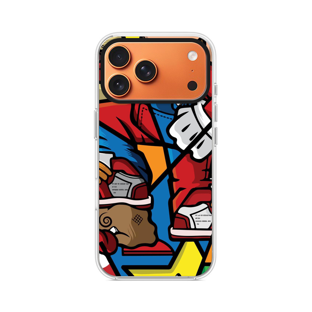 カラフルスニーカー iPhone 17 Pro Maxオリジナルケース