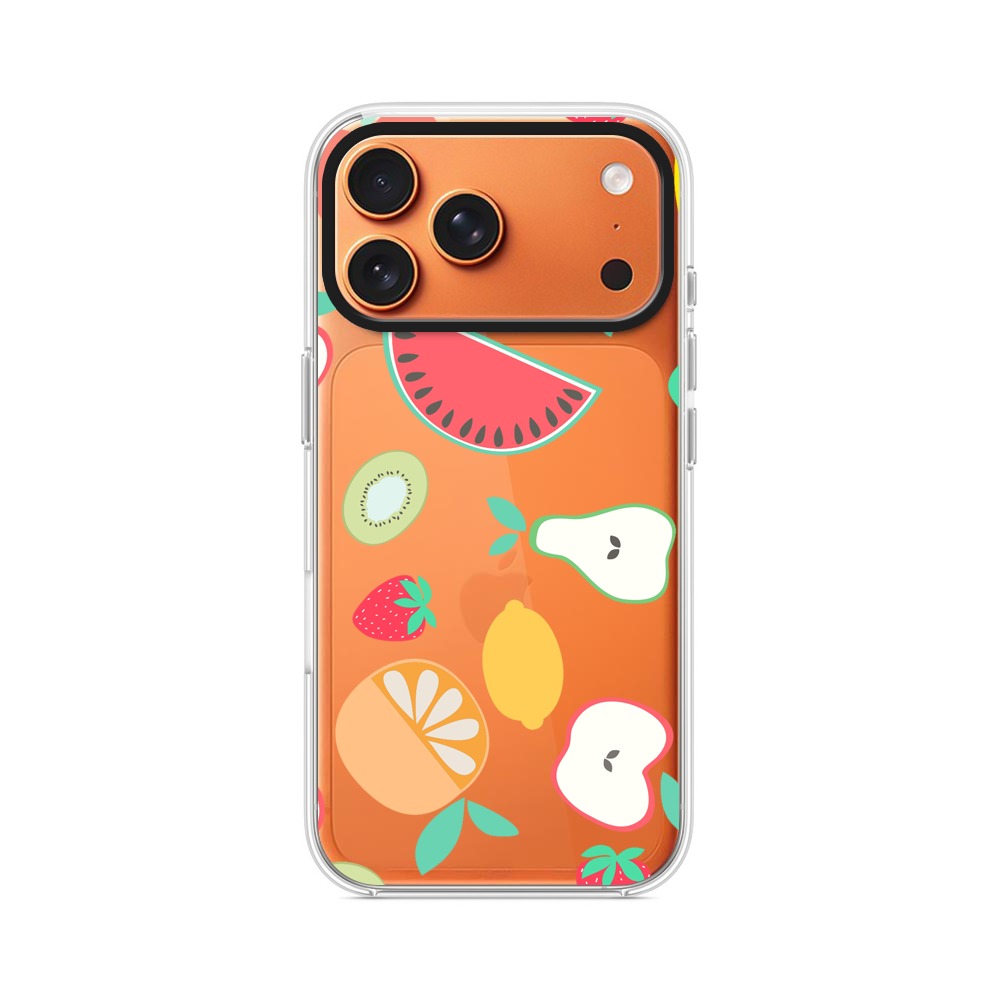 フルーツのパターン iPhone 17 Pro Maxオリジナルケース