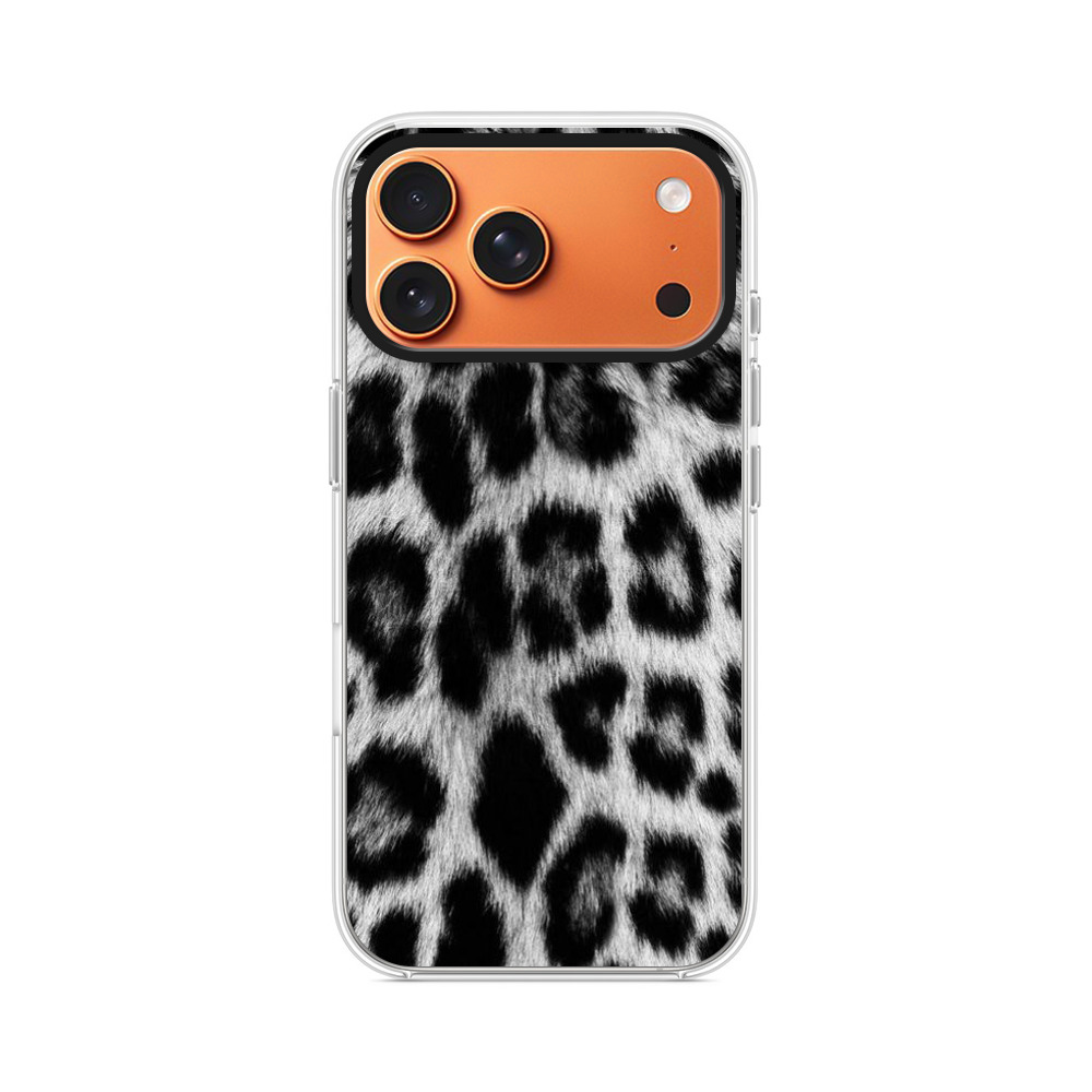 ヒョウ柄 black-gray-leopard-skin ヒョウ柄 black-gray-leopard-skin