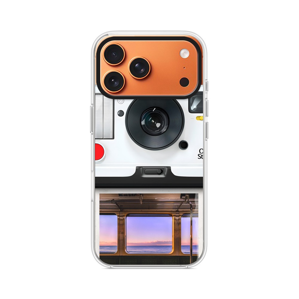 インスタントカメラレンズデザイン iPhone 17 Pro Maxオリジナルケース