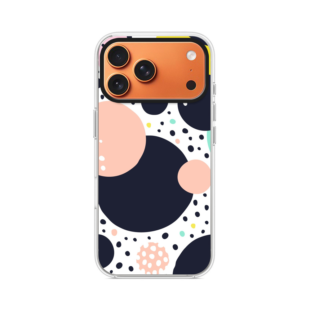 カラフルなドット模様 iPhone 17 Pro Maxオリジナルケース