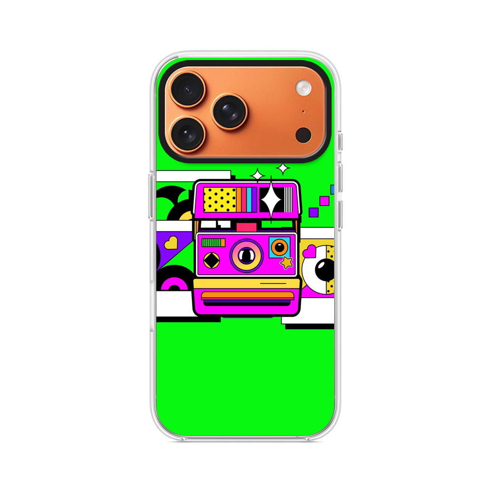カラフルなカメラ polaroid カラフルなカメラ polaroid
