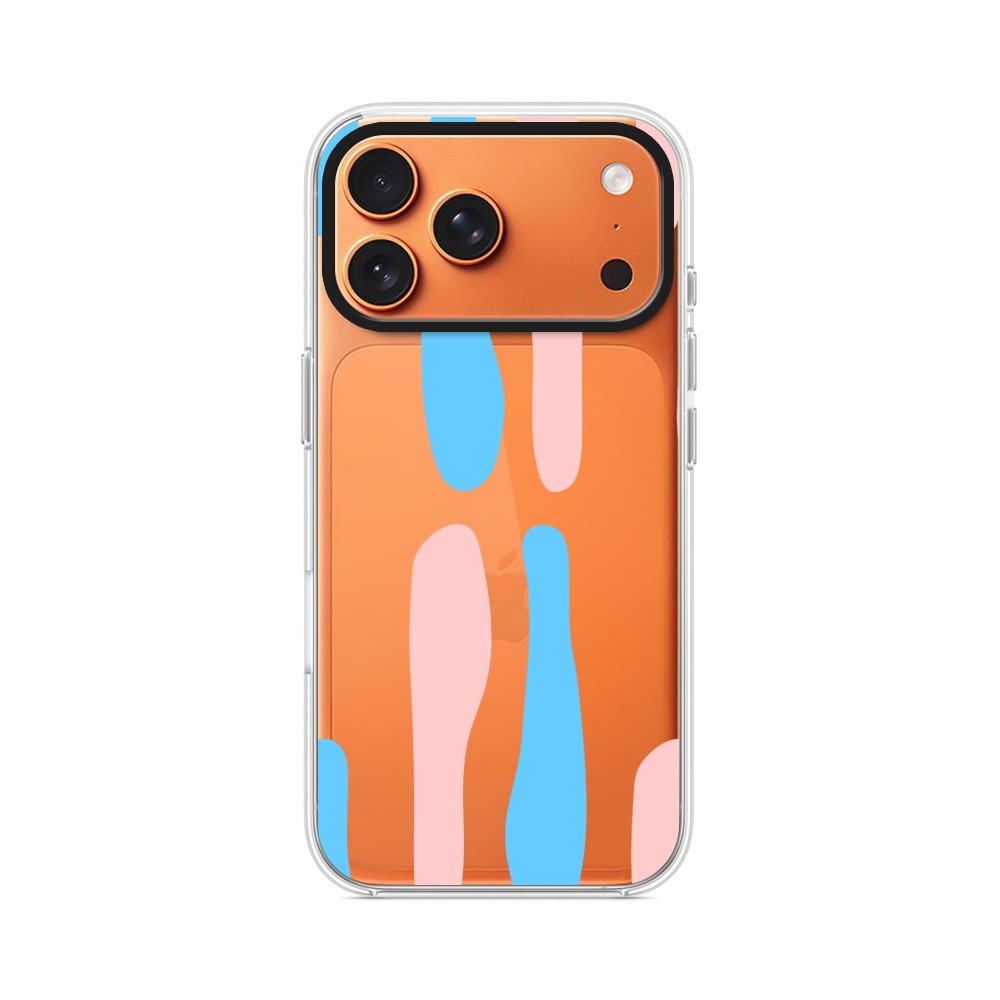 カラフルなパターン iPhone 17 Pro Maxオリジナルケース