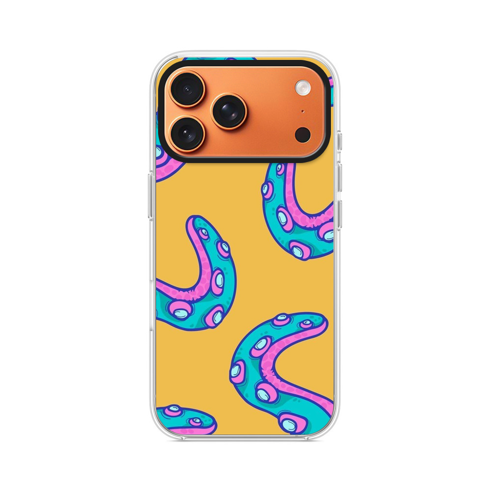 カラフルなタコの触手 iPhone 17 Pro Maxオリジナルケース