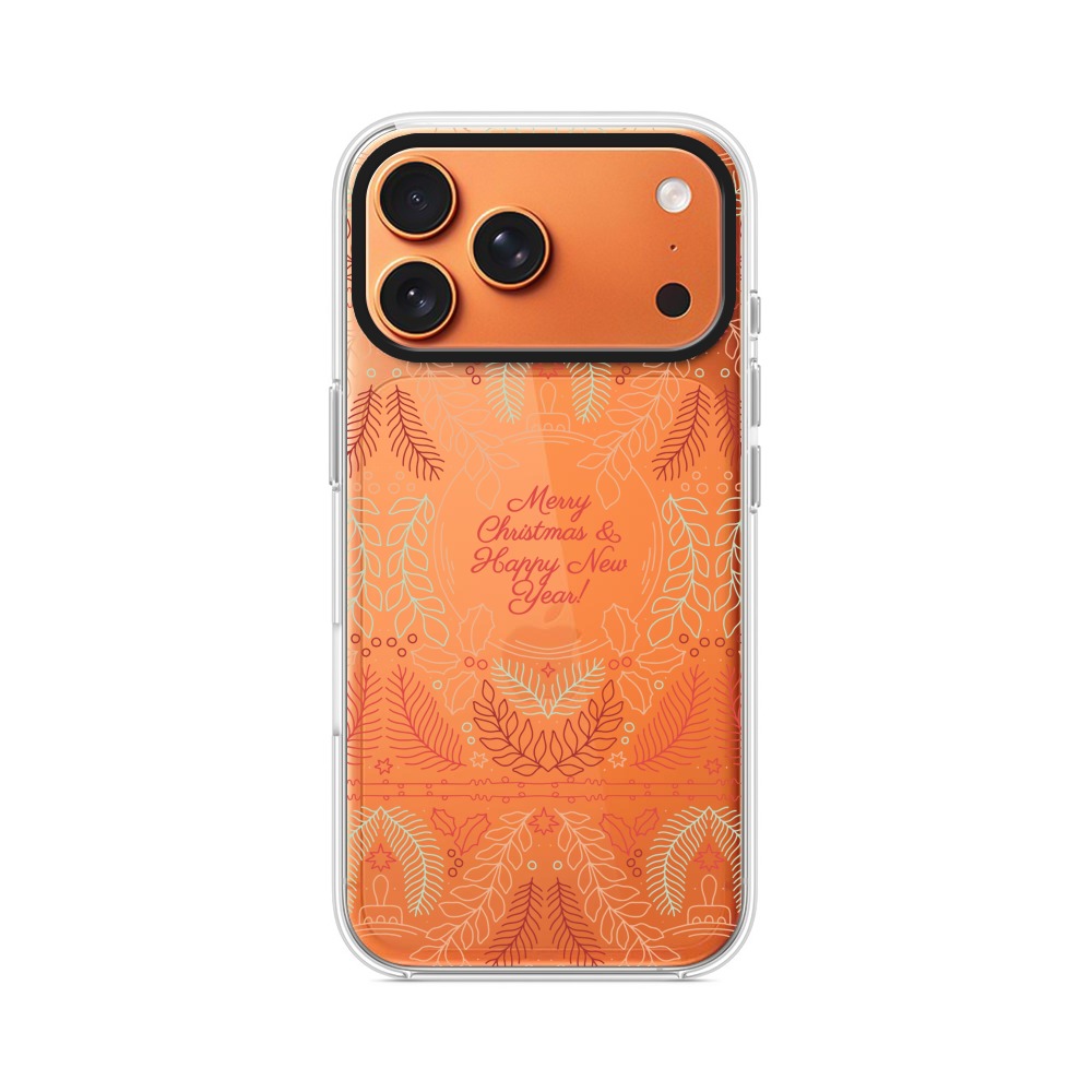 クリスマスと新年のメッセージ iPhone 17 Pro Maxオリジナルケース