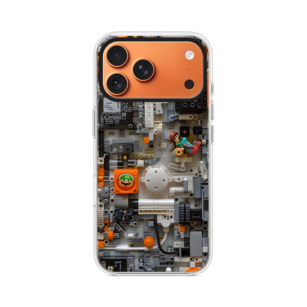 レゴ風ゲームキャラクター iPhone 17 Pro Maxオリジナルケース