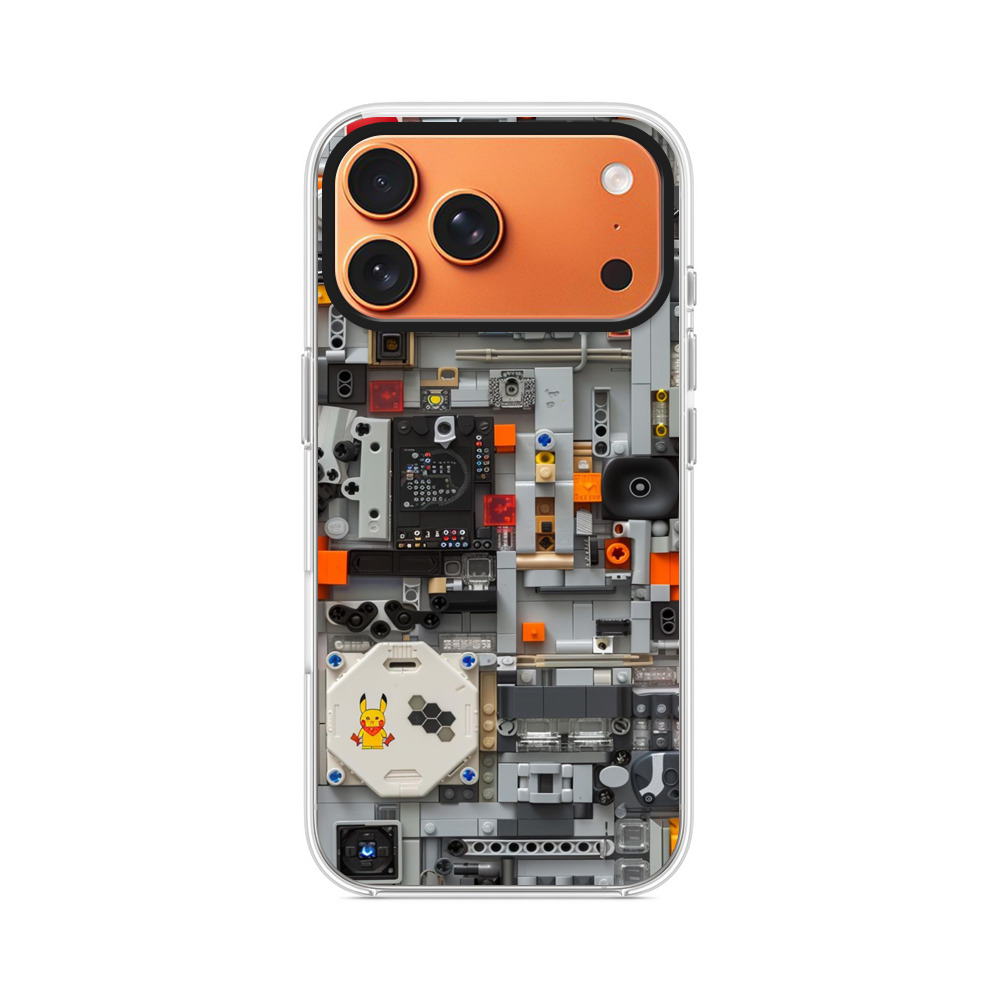 レゴパーツの組み合わせ iPhone 17 Pro Maxオリジナルケース