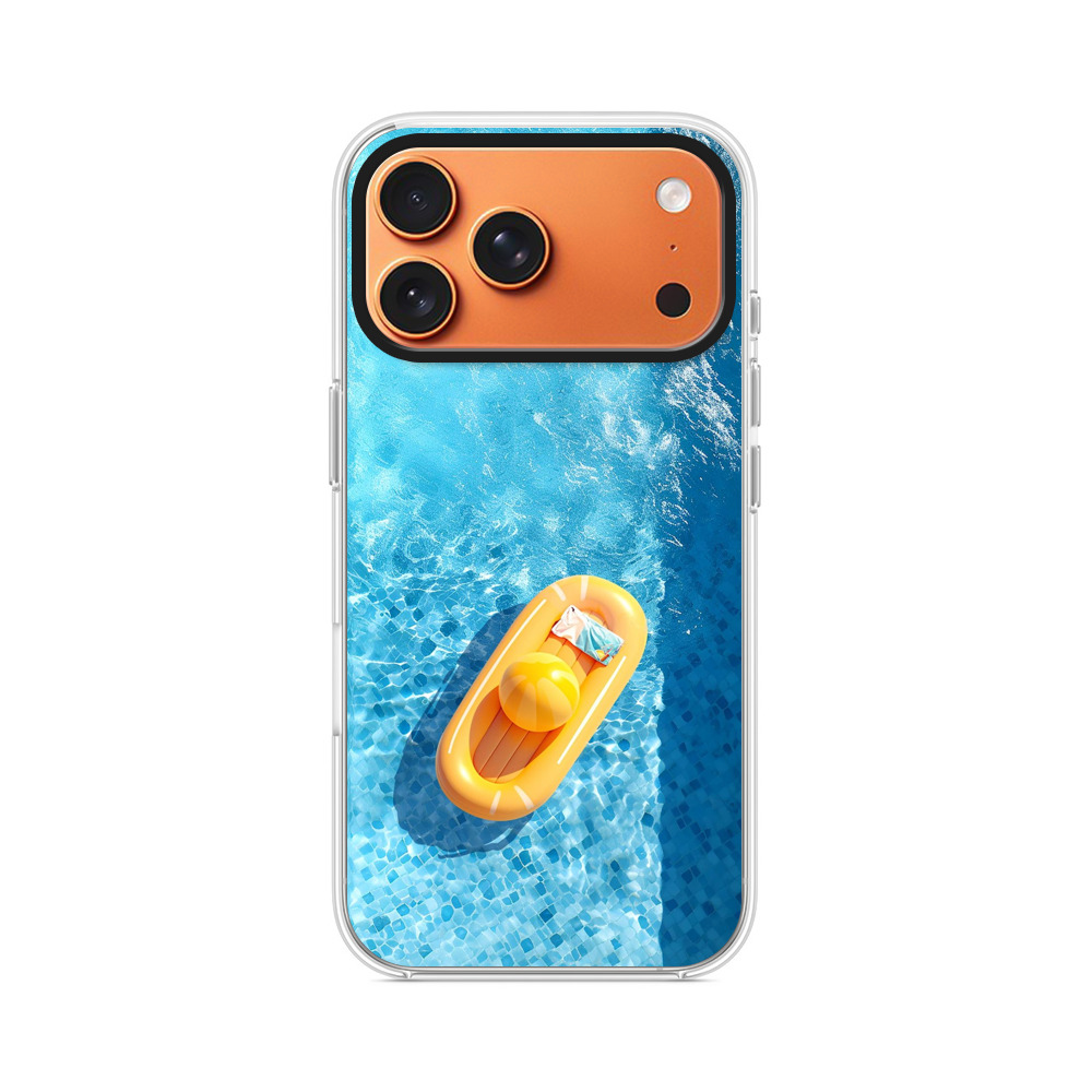 夏のプール浮き輪 iPhone 17 Pro Maxオリジナルケース