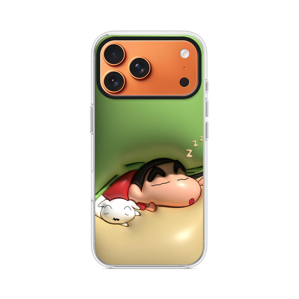 眠るクレヨンしんちゃん iPhone 17 Pro Maxオリジナルケース