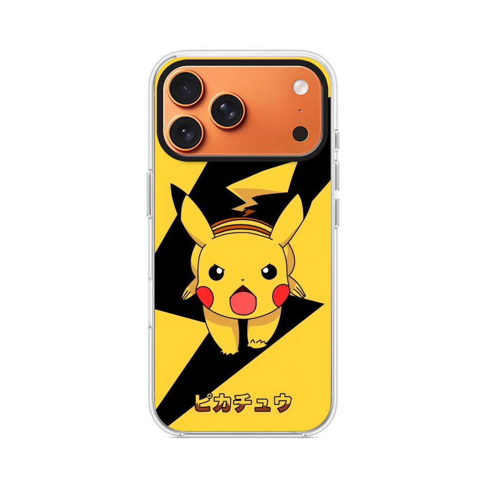 ピカチュウの強い表情 iPhone 17 Pro Maxオリジナルケース